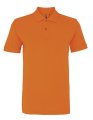 Heren Polo Asquith & Fox Classic Fit Oranje